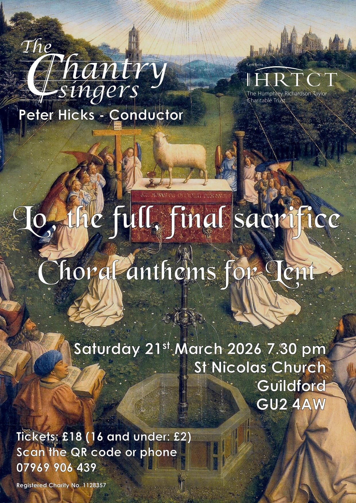 Spring Concert 2026 - Lo, The Full, Final Sacrifice Spring Concert 2026 - Lo, The Full, Final Sacrifice